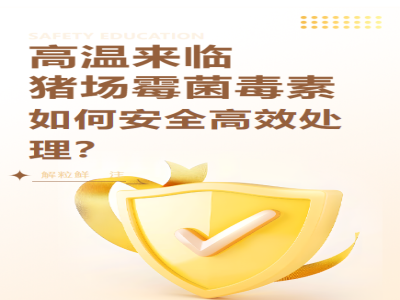 高温来临，猪场霉菌毒素如何安全高效处理？
